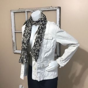Animal print scarf/neck tie